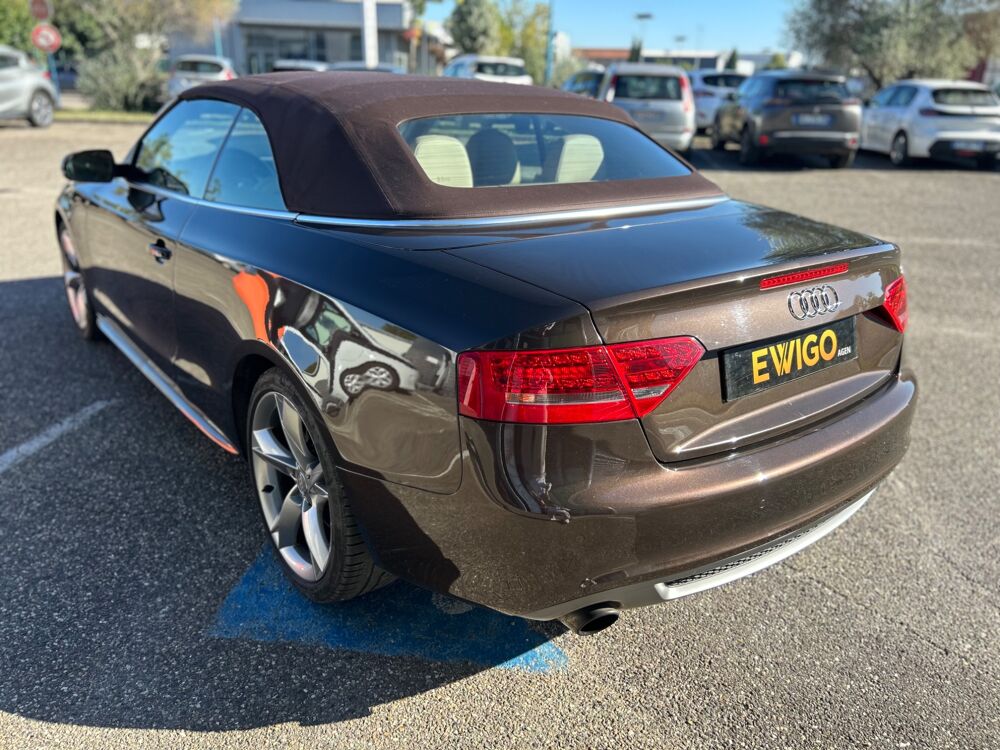 A5 CABRIOLET 2.0 TFSI 180 CH AMBIENTE MULTITRONIC BVA / SIEGES 2010 occasion 47000 Agen