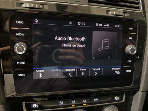 Golf 1.5 TSI 150ch EVO BLUEMOTION CARAT + PACK-R LINE EXT&Eacute;RIEUR 2019 occasion 81990 Puygouzon
