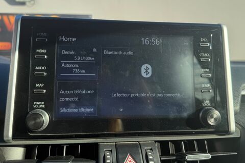 RAV 4 V 2.5 218 HYBRIDE DYNAMIC 2WD + CAMERA + CARPLAY + RECHARGE 2022 occasion 97410 Saint-Pierre