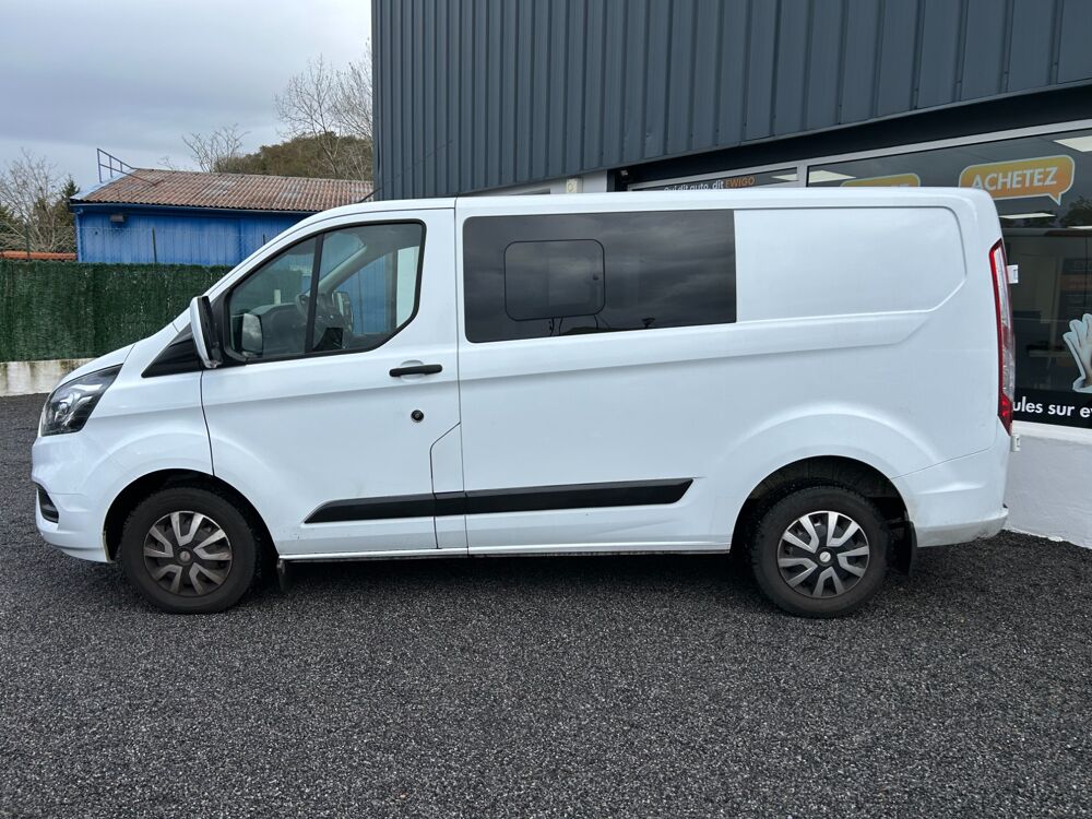 Transit Custom FOURGON 300 L1H1 2.0 ECOBLUE 130ch TREND BUSINESS / ENTRETIE 2023 occasion 64122 Urrugne