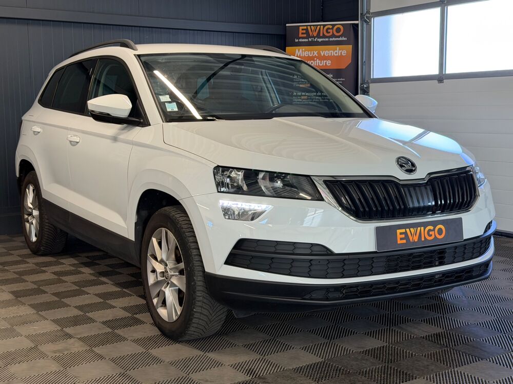 Karoq 1.6 TDI 116 Ch AMBITION - ATTELAGE ELECTRIQUE - 4X2 DSG7 2019 occasion 79000 Niort