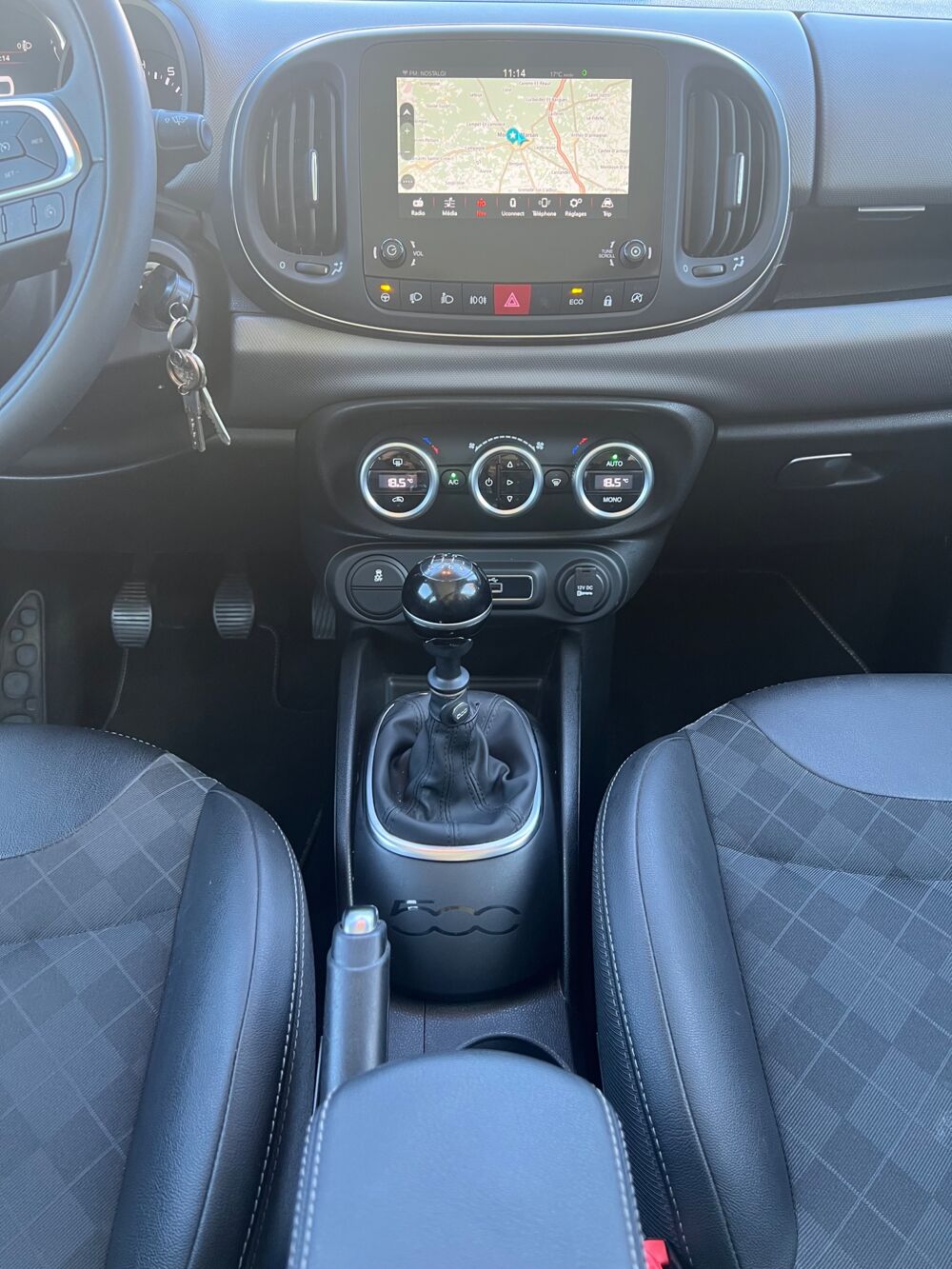 500 L 0.9 TWINAIR 105 CH COLLEZIONE / CARPLAY / MODE CITY / CAMERA 2018 occasion 40000 Mont-de-Marsan