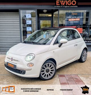 500 C 0.9 TWINAIR 85ch LOUNGE - RADAR AR CAPOTE ROUGE - ENTRETIEN 2014 occasion 57600 Forbach