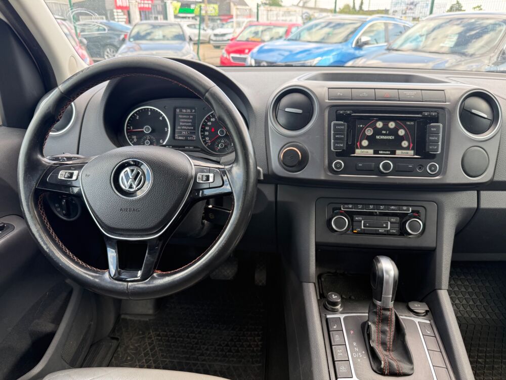 Amarok 2.0 TDI 180CH CANYON 4MOTION BVA - DOUBLE CABINE - RADAR DE 2016 occasion 27000 &Eacute;vreux