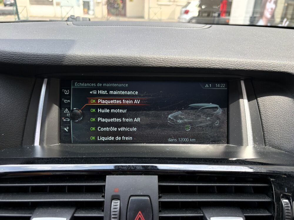 X3 1.8 D 150 ch X-LINE SDRIVE BVA + TOIT OUVRANT 2017 occasion 77700 Serris