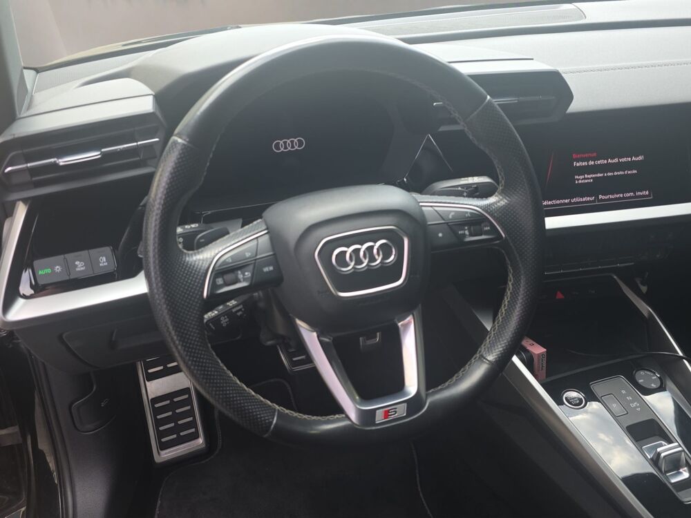 A3 SPORTBACK 1.4 40 TFSIE 204H 150 PHEV HYBRID 25.7KWH S-LINE S 2022 occasion 74600 Seynod