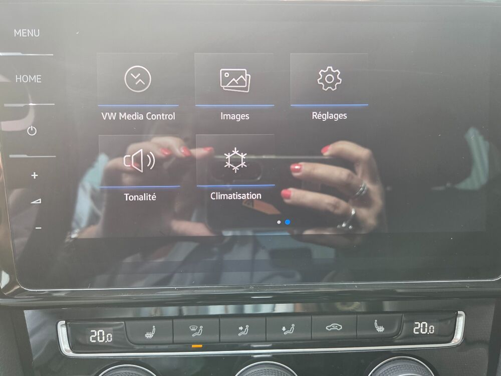 Golf 2.0 TDI 150 Cv CARAT EXCLUSIVE AVEC PACK R-LINE EXTERIEUR DS 2019 occasion 33210 Maz&egrave;res