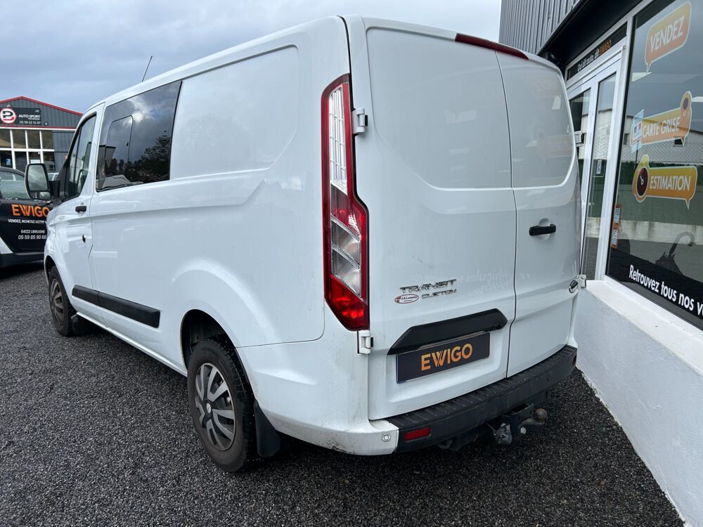 Transit Custom FOURGON 300 L1H1 2.0 ECOBLUE 130ch TREND BUSINESS / ENTRETIE 2023 occasion 64122 Urrugne