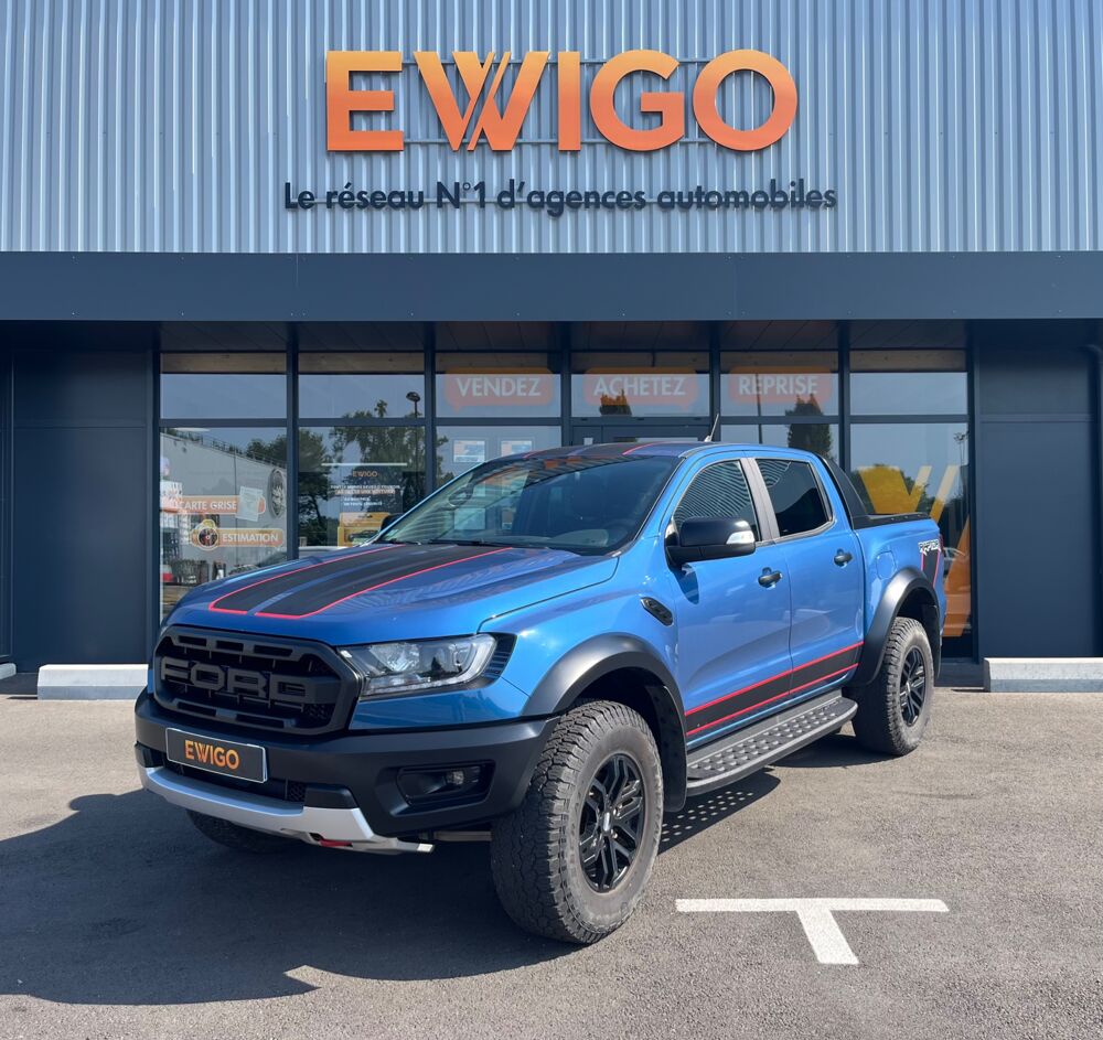 Ranger RAPTOR DOUBLE CABINE 2.0 TDCI 215CH 4X4 BVA 2022 occasion 33260 La Teste-de-Buch