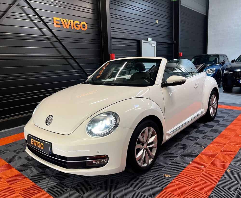 COCCINELLE II BEETLE CABRIOLET 1.2 TSI 105CH VINTAGE - DSG7/ BVA 2013 occasion 33260 La Teste-de-Buch