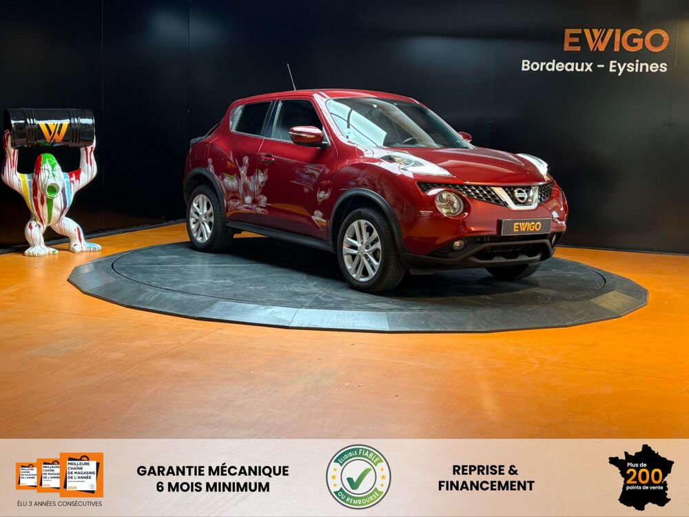 Juke 1.2 DIGT 115CH - N-CONNECTA 2WD - 1ER MAIN - CAM&Eacute;RA DE RECUL 2018 occasion 33320 Eysines