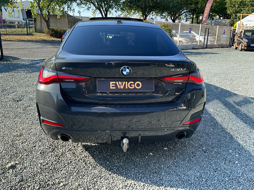 S&eacute;rie 4 GRAND-COUPE 3.0 430 D 285 Ch XDRIVE FINITION M-SPORT / TOIT 2022 occasion 17000 La Rochelle