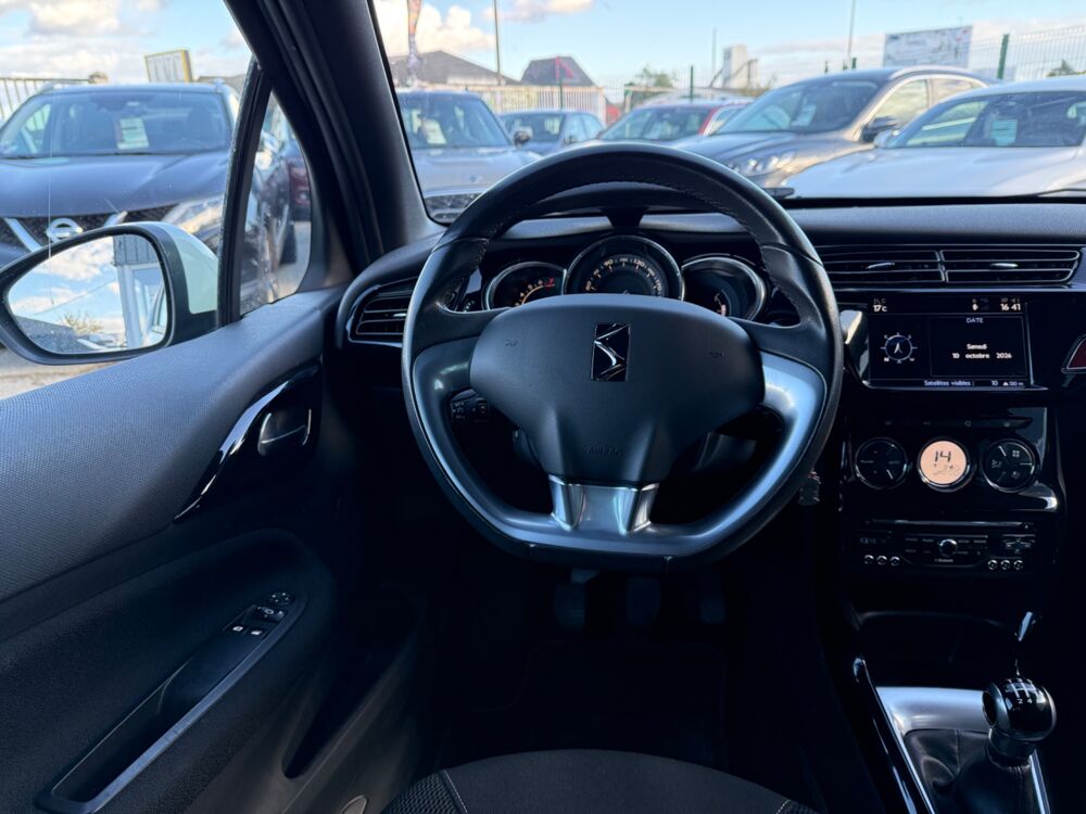 DS3 1.2 PURETECH 110 Ch START-STOP - CAM&Eacute;RA DE RECUL - CLIMATISA 2015 occasion 27000 &Eacute;vreux
