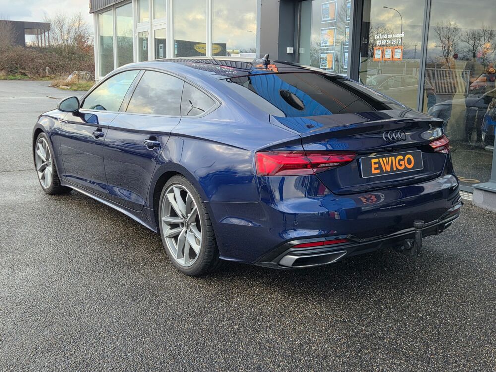 A5 SPORTBACK 2.0 35 TDI 165 HYBRID MHEV S-LINE SIEGE COBRA S-TR 2023 occasion 68170 Rixheim