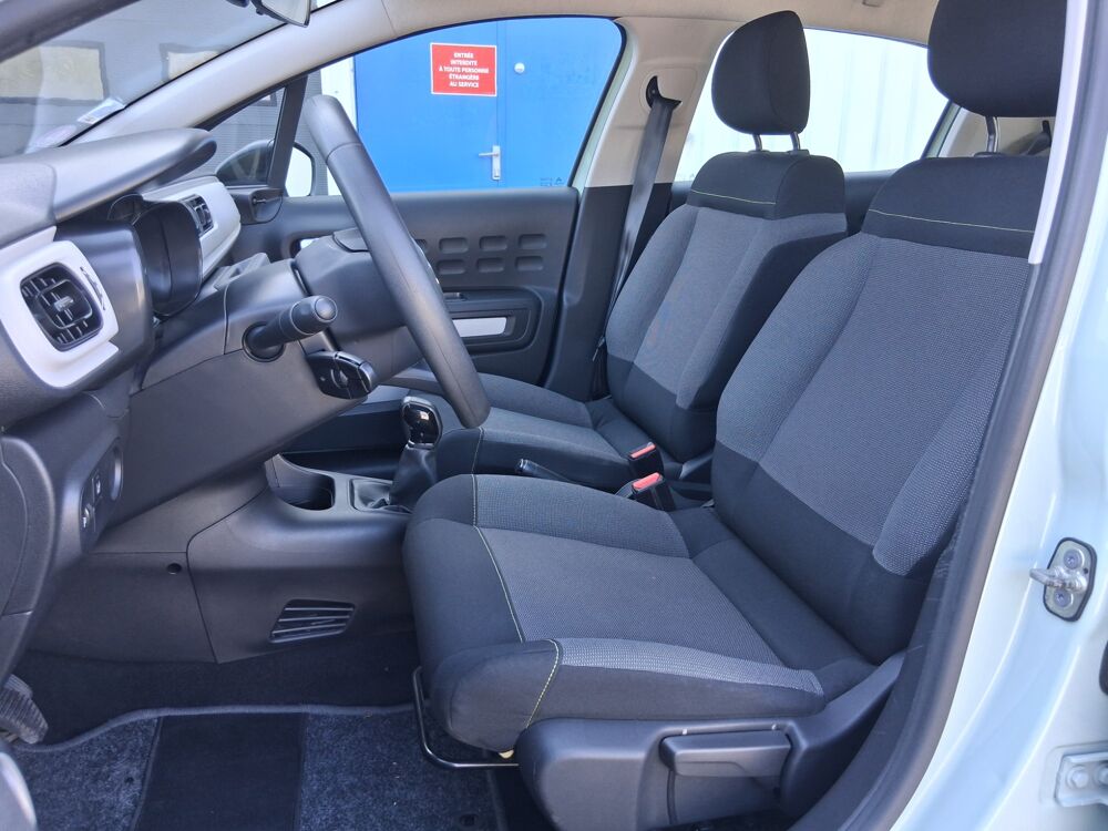 C3 GENERATION-III 1.2 VTI 80 EXCLUSIVE-1&egrave;re MAIN-courroie refai 2018 occasion 68170 Rixheim
