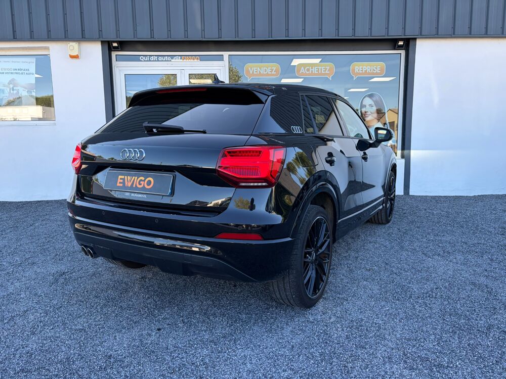 Q2 AUDI 35 TDI 150ch Black Edition S tronic 7 BVA 2020 occasion 64122 Urrugne