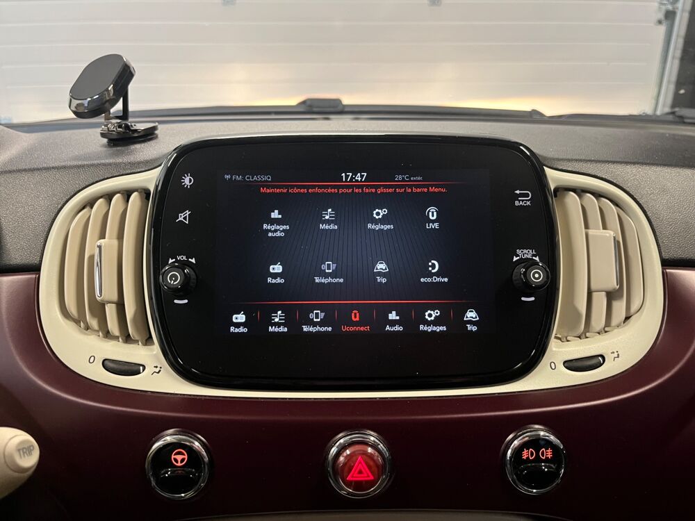 500 1.2 69CH DUALOGIC - STAR / BVA / CARPLAY / TOIT PANO 2020 occasion 33260 La Teste-de-Buch