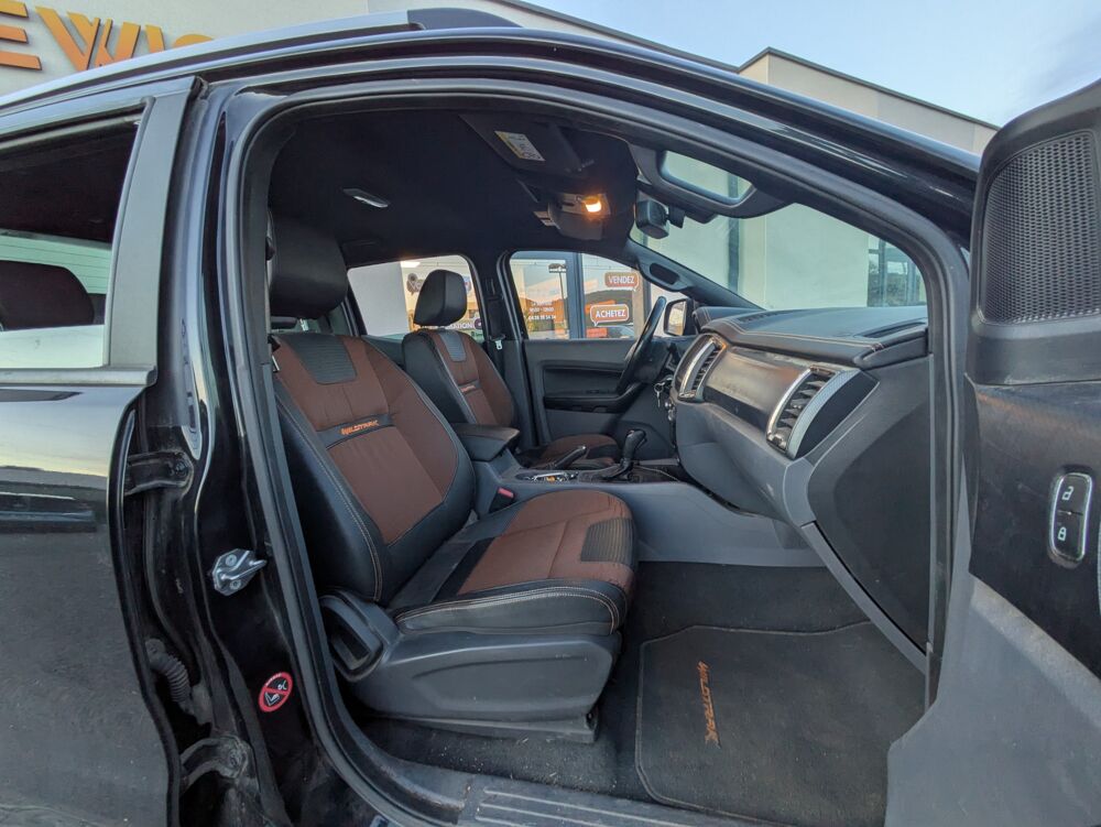 Ranger DOUBLE CABINE 3.2 TDCI 200ch WILDTRAK 4X4 - Si&egrave;ge chauffant 2018 occasion 69420 Ampuis