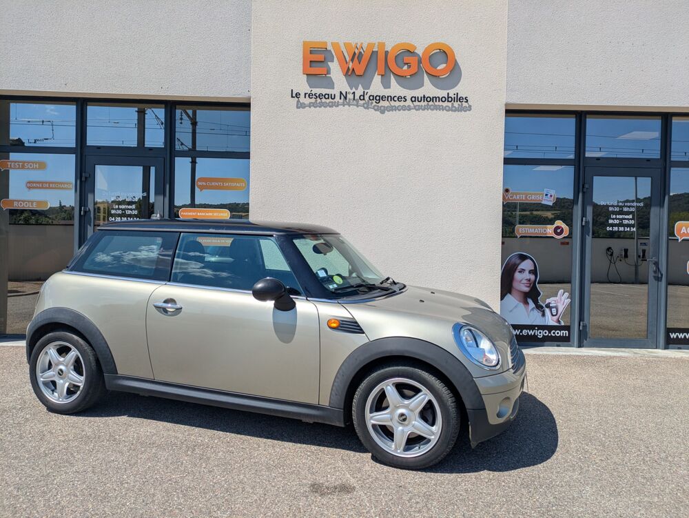 Cooper 1.6 120cv COOPER / RADAR DE RECUL / FEUX AUTO / REGULATEUR / 2008 occasion 69420 Ampuis