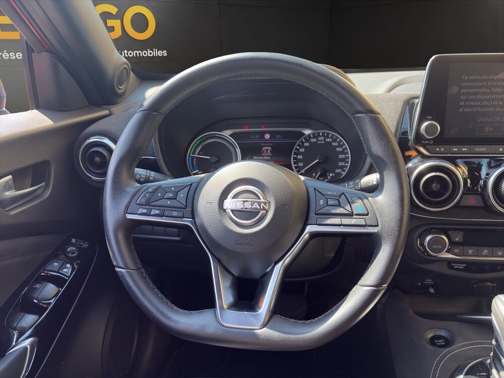 Juke 1.6 143H 95 HYBRID FULL-HYBRID 1.2KWH N-DESIGN FUJI 2WD BVA 2023 occasion 68000 Colmar