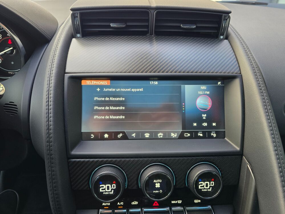 F-Type 3.0 V6 SURALIMENTE 380ch R-DYNAMIC AWD MERIDIAN/TOIT PANORAM 2018 occasion 68170 Rixheim