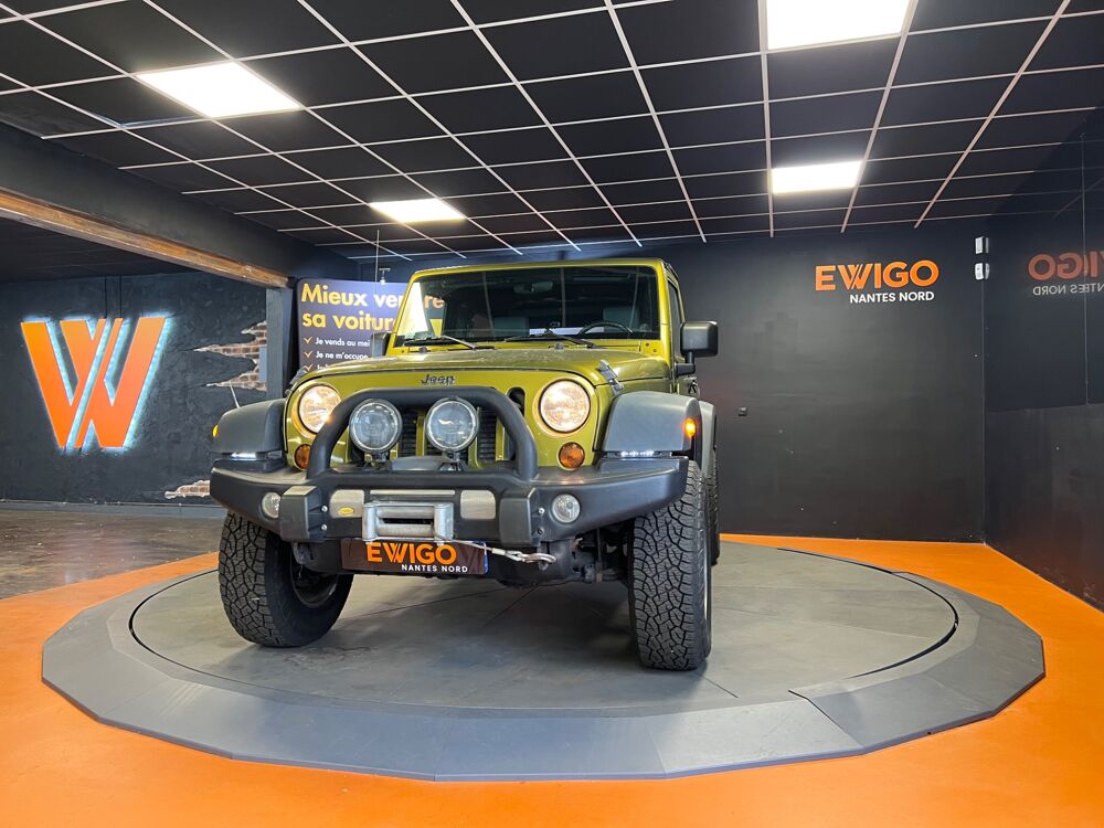 Wrangler 2.8 CRD 175 RUBICON AWD // HARD TOP DUR // PORTES SAHARA // 2007 occasion 44300 Nantes