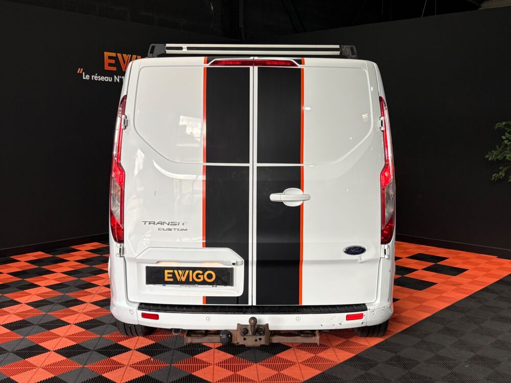 Transit Custom FOURGON CABINE APPROFONDIE 2.0 ECOBLUE 185 CH L1H1 SPORT / C 2020 occasion 29000 Quimper