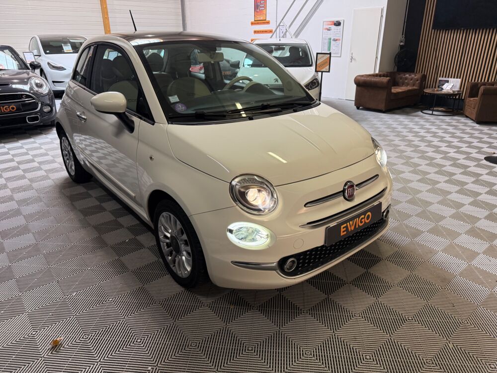 500 0.9 TWINAIR 85ch LOUNGE TOIT PANORAMIQUE/ CLIM/ BLUETOOTH 2016 occasion 78125 Gazeran