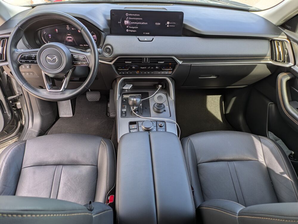 CX-60 2.5 327H 190 HYBRID 17.8KWH HOMURA 4X4/Attelage amovible/BO 2024 occasion 69420 Ampuis