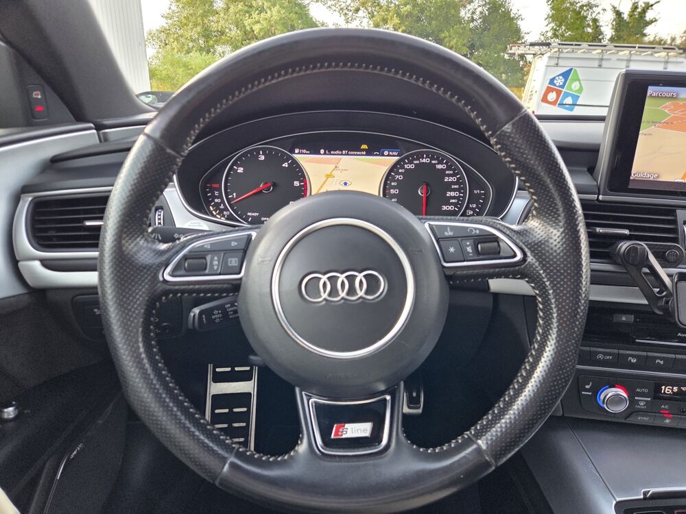 A7 SPORTBACK S-LINE 3.0 TDI 272 cv QUATTRO S-TRONIC -CHAINES DI 2015 occasion 68170 Rixheim