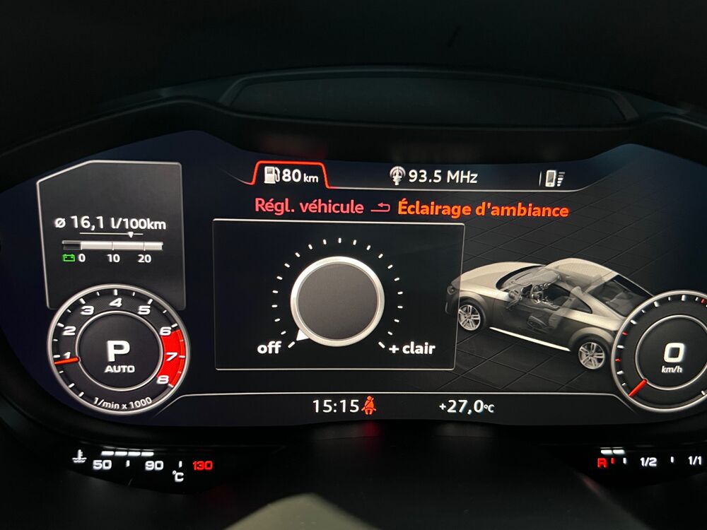 TT COUPE 2.0 40 TFSI 197 Ch COMPETITION PLUS S TRONIC 7 - 1ERE 2023 occasion 33610 Cestas