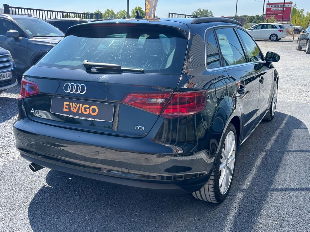 A3 SPORTBACK 1.6 TDi 110 S-LINE S-TRONIC BVA 2014 occasion 33210 Maz&egrave;res