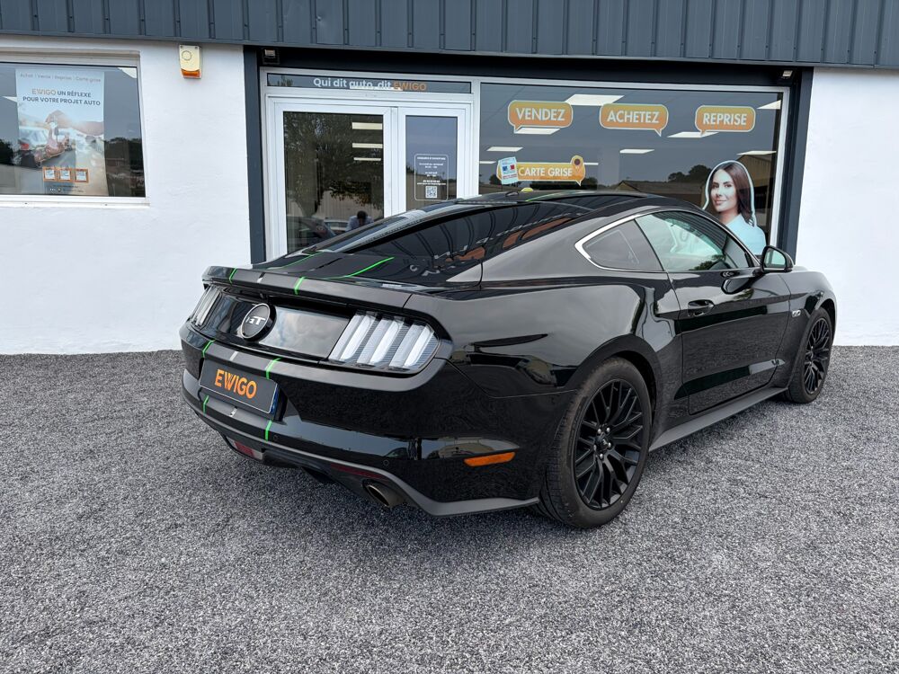 Mustang FASTBACK V8 5.0 421 ch GT BVA6 Entretien FORD 2017 occasion 64122 Urrugne
