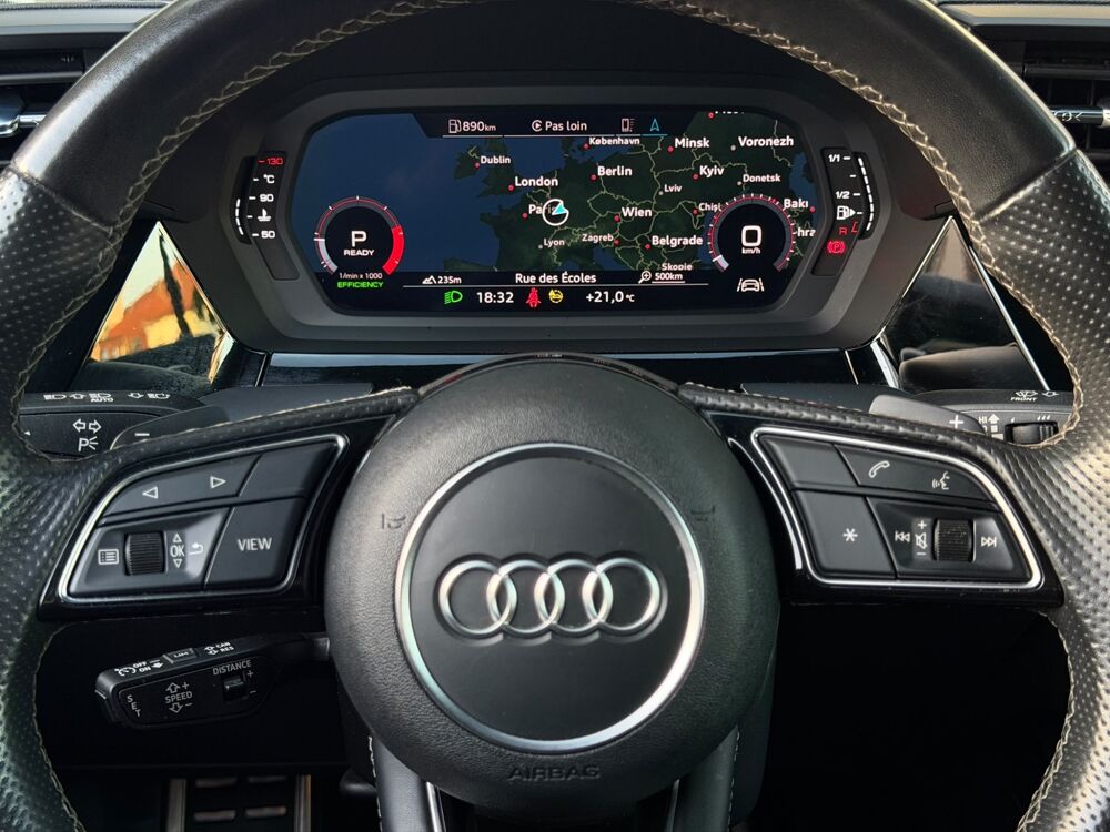 A3 BERLINE 2.0 35 TDI 150CH S-LINE S-TRONIC - CAMERA DE RECUL - 2022 occasion 57600 Forbach