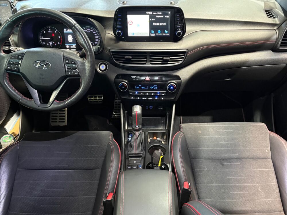 Tucson 1.6 CRDI 136 CH N LINE 4WD DCT7 / CAMERA 360 / TOIT OUVRANT 2019 occasion 29000 Quimper