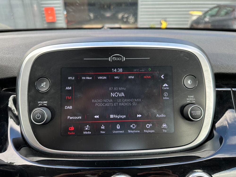 500 X 1.6 MJT 120CH / LOUNGE / CAMERA - CARPLAY - GPS - REGULATEUR 2018 occasion 44220 Cou&euml;ron