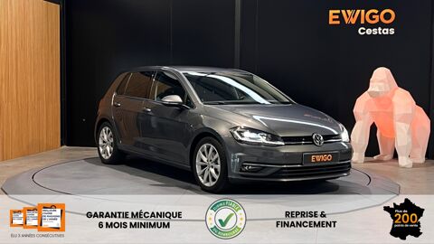 Volkswagen Golf 1.4 TSI 125Ch CARAT - CAM&Eacute;RA DE RECUL - ATTELAGE - SI&Egrave;GES CH 2017 occasion Cestas 33610