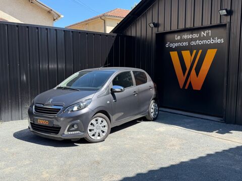 Peugeot 108 1.0 VTI 70 Ch STYLE CAMERA DE RECUL/ CARPLAY 2022 occasion Tr&eacute;lissac 24750