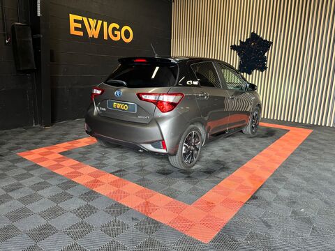 Yaris 1.5 VVTI 75 HYBRIDE Garantie Toyota 1 an  - Cam&eacute;ra de rec 2017 occasion 44220 Cou&euml;ron