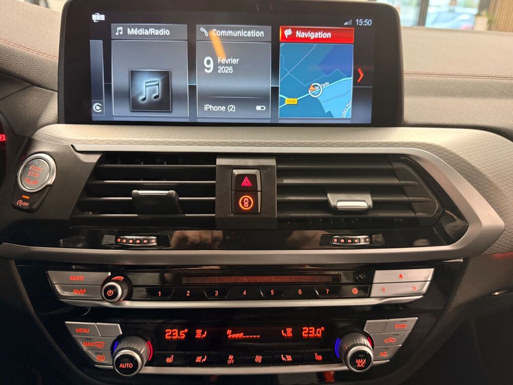 X4 2.0 D 190 Ch M-SPORT XDRIVE BVA - T/O - HK - APPLE CARPLAY - 2018 occasion 79000 Niort