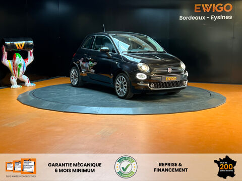 Fiat 500 1.2 70 LOUNGE / TOIT PANORAMIQUE / RADAR DE RECUL / REGULATE 2019 occasion Eysines 33320