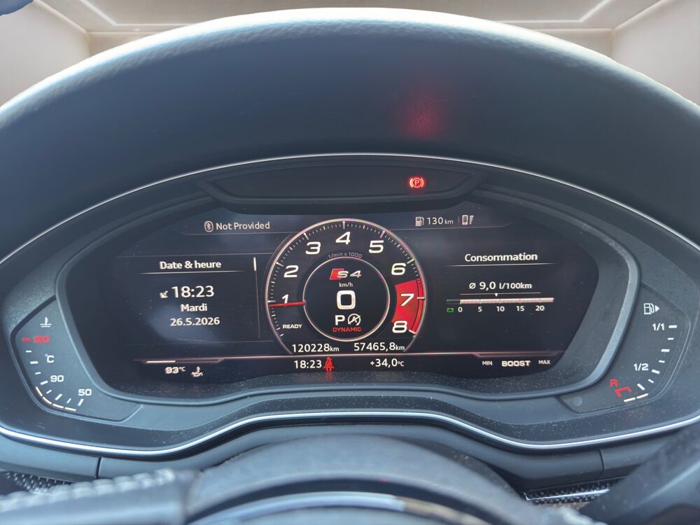 S4 AVANT 3.0 TFSI 355 QUATTRO TIPTRONIC BVA / SIEGES SPORT S MA 2018 occasion 74600 Seynod