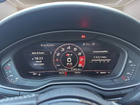 S4 AVANT 3.0 TFSI 355 QUATTRO TIPTRONIC BVA / SIEGES SPORT S MA 2018 occasion 74600 Seynod