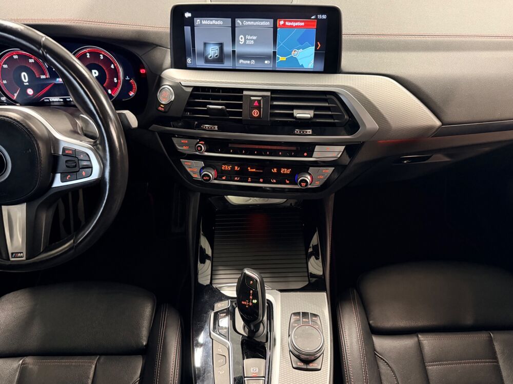 X4 2.0 D 190 Ch M-SPORT XDRIVE BVA - T/O - HK - APPLE CARPLAY - 2018 occasion 79000 Niort