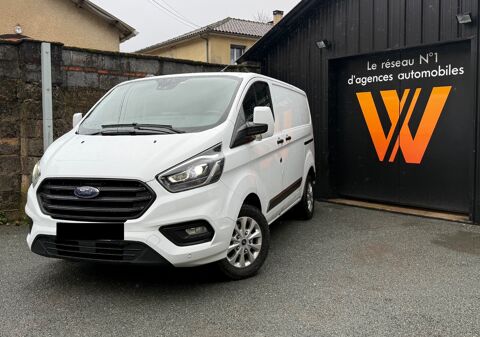 Transit Custom FOURGON L1H1 2.0 TDCI 170 Ch DOUBLE PORTE LATERALE CARPLAY / 2022 occasion 24750 Tr&eacute;lissac