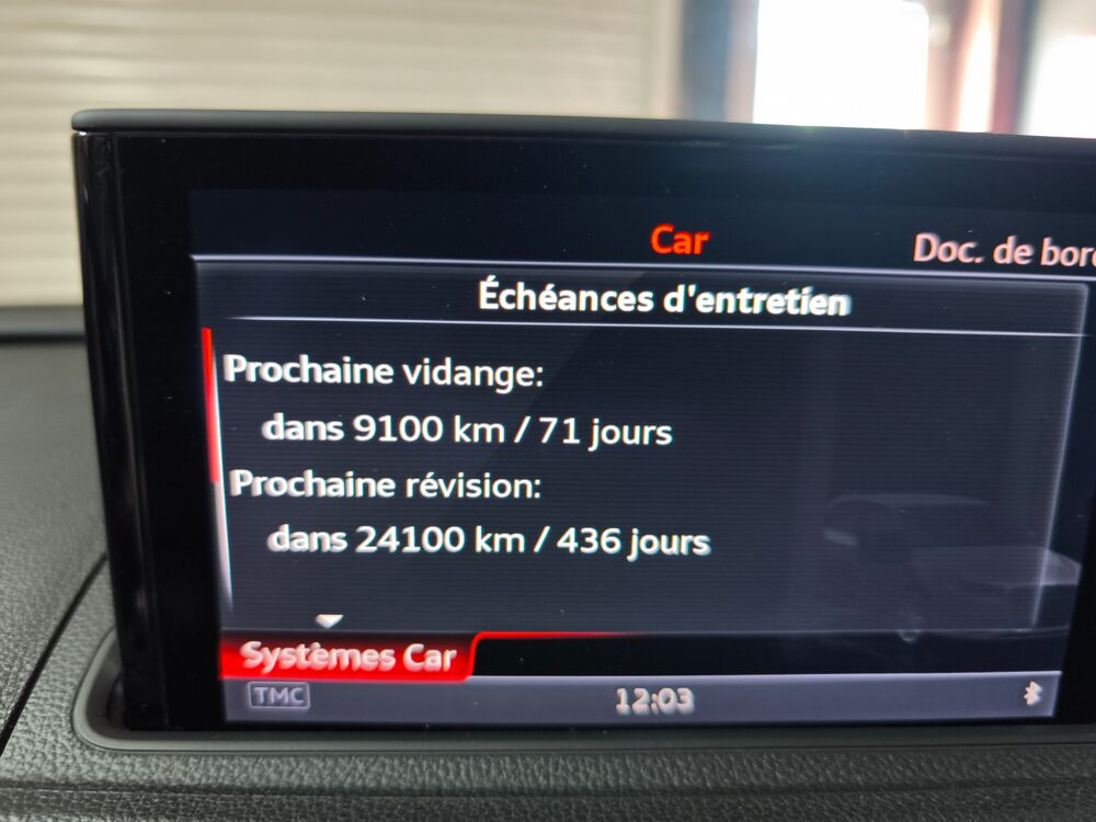 A3 SPORTBACK 1.4 TFSI E-TRON 204CH HYBRID 25.7KWH S-TRONIC BVA 2016 occasion 60740 Saint-Maximin