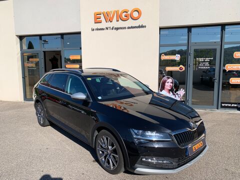 Skoda Superb COMBI 2.0 TDI 190ch SCOUT 4X4 DSG7 - Entretien Skoda - Toit 2019 occasion Ampuis 69420