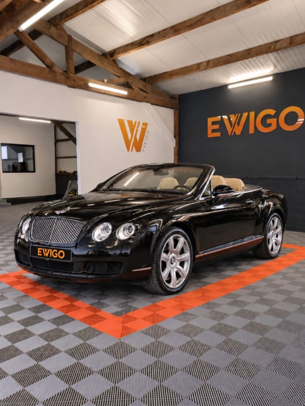 Continental CABRIOLET 6.0 W12 560 GTC 4WD BVA 2008 occasion 76190 &Eacute;calles-Alix