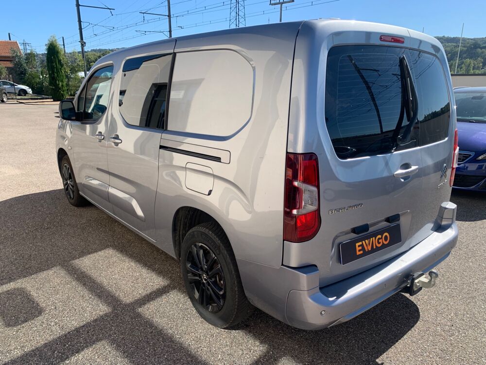 Berlingo VAN CABINE APPROFONDIE R&eacute;tractable 1.5 BLUEHDI 130ch/ Prix 2024 occasion 69420 Ampuis