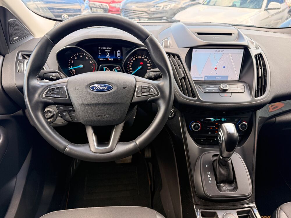 Kuga 1.5 FLEXIFUEL 150CH TITANIUM 4X2 BVA - 1&Egrave;RE MAIN - ENTRETRET 2019 occasion 27000 &Eacute;vreux